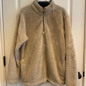 NWOT KHAKI PULLOVER JACKET